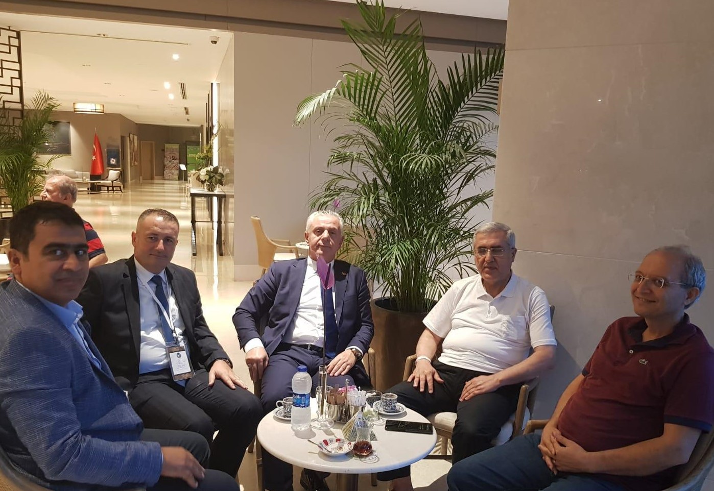 Üniversitemiz Rektör Can, Makedonya Uluslararası Vizyon Üniversitesi Rektörü Prof. Dr. Fadıl Hoca İle Bir Araya Geldi