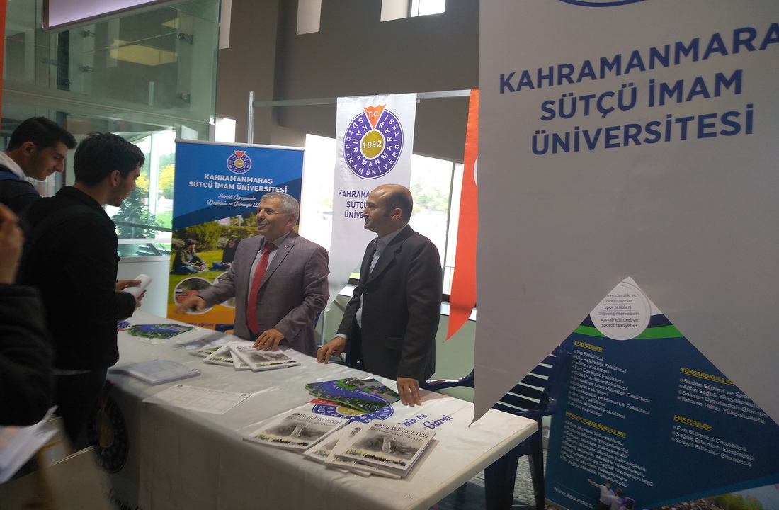 KSÜ, Gaziantep ve Kahramanmaraş’ta Düzenlenen Üniversite Tercih Günlerine Katıldı