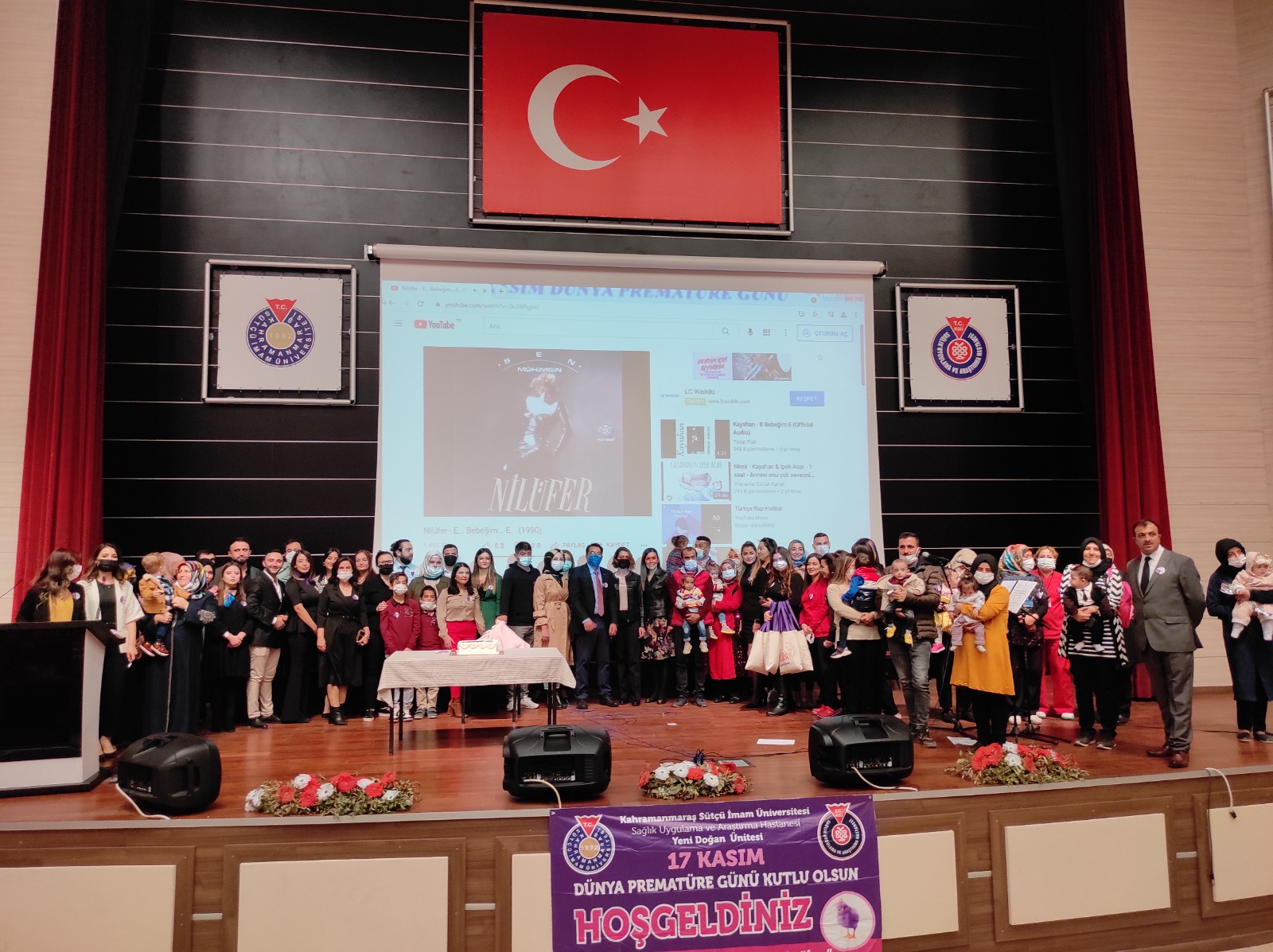 Üniversitemizde, 17 Kasım Dünya Prematüre Günü Kapsamında Farkındalık Etkinliği Düzenlendi