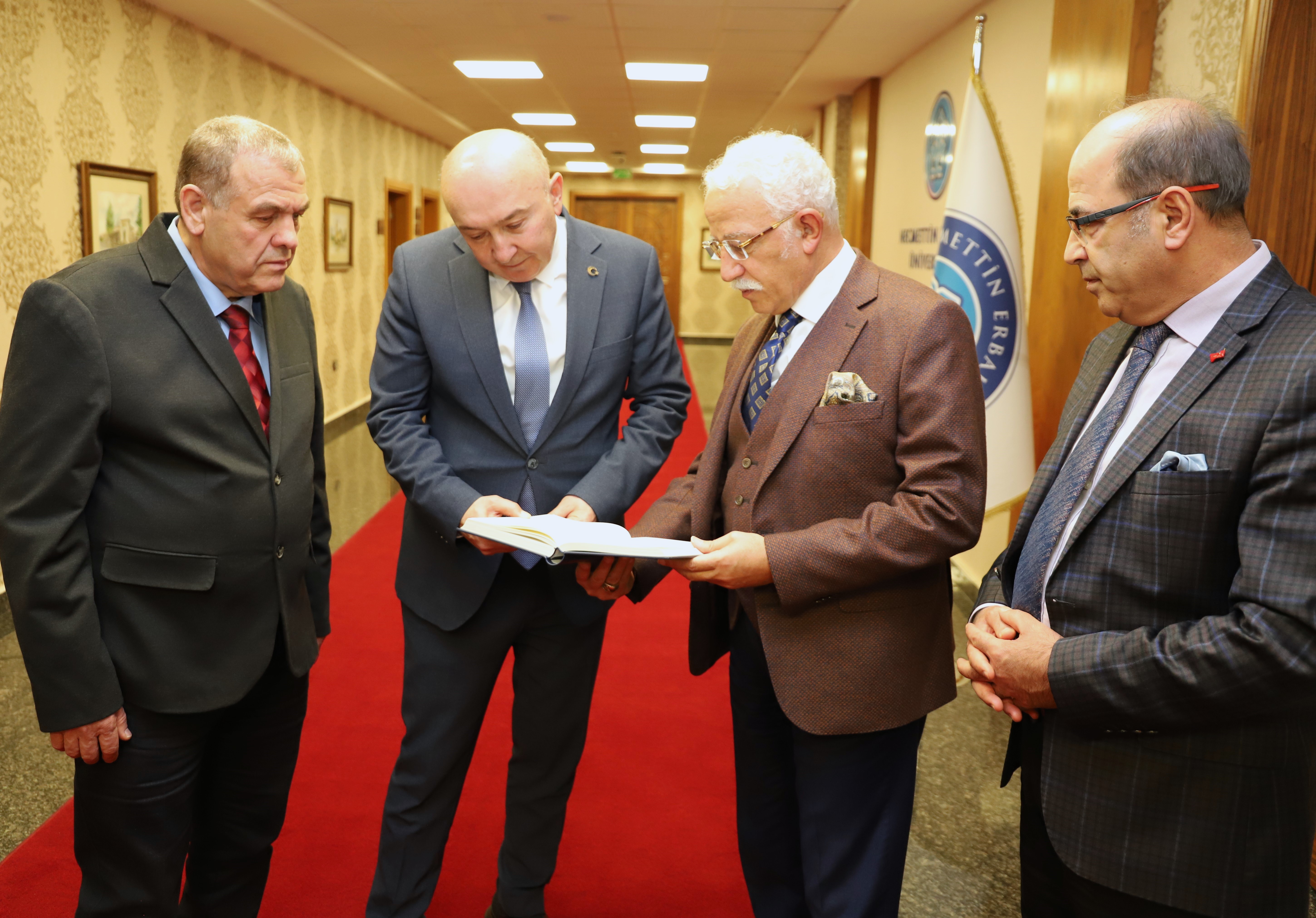 Rektör Yasım’dan NEÜ Rektörü Zorlu’ya Ziyaret