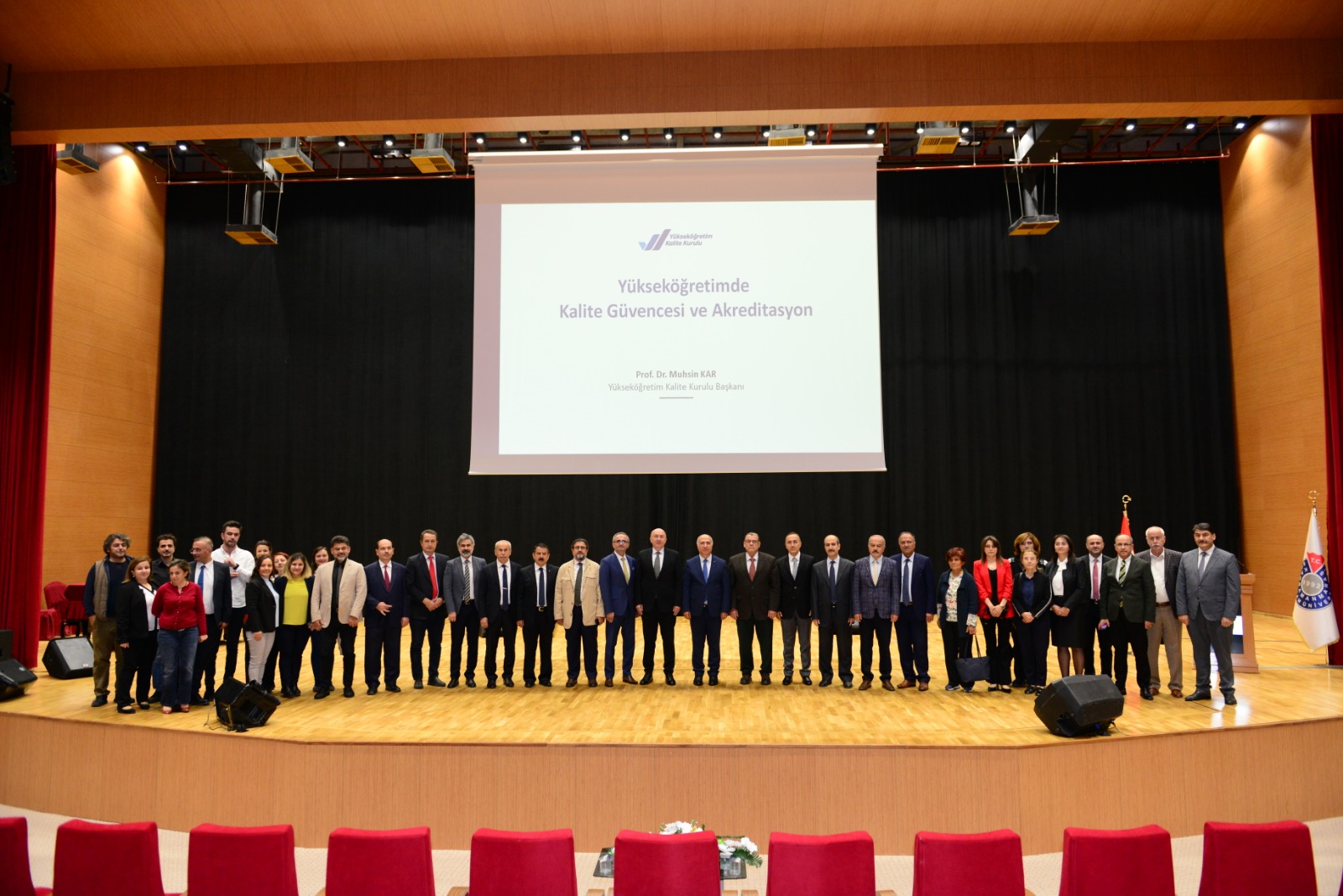 YÖKAK Başkanı Prof. Dr. Muhsin Kar, KSÜ’de Konferans Verdi